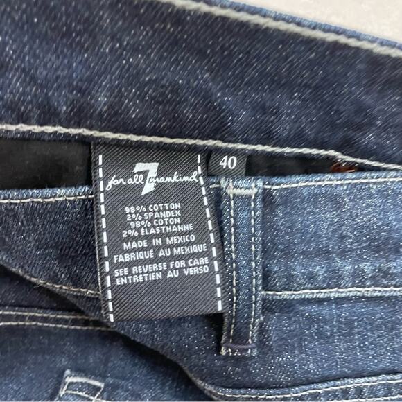 NWT New 7 For All Mankind Slimmy Jean Size 40 - Picture 4 of 8